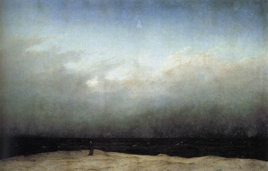 Casper David Friedrich Monk by the Sea