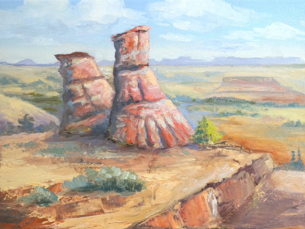 Painting of Arizona Desert