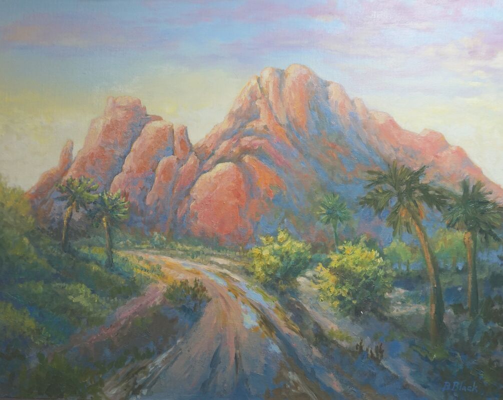 Camelback Mountain Painting