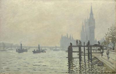Monet Painting London