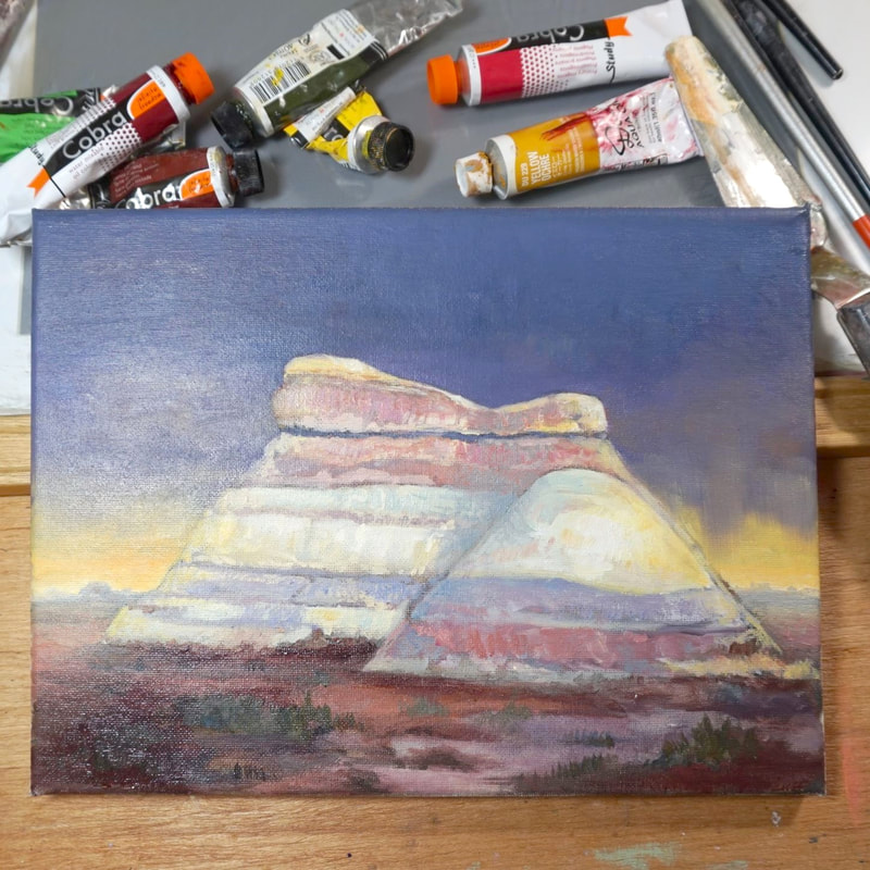Painted Desert oil painting by Bruce Black. 