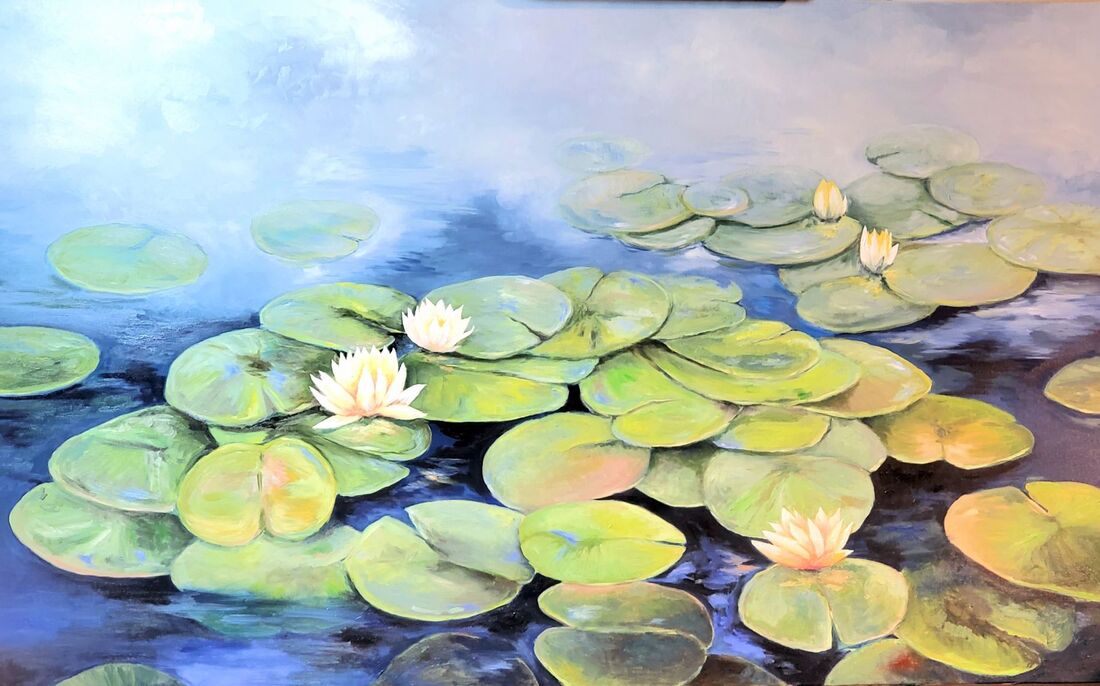 Monet water lilies 